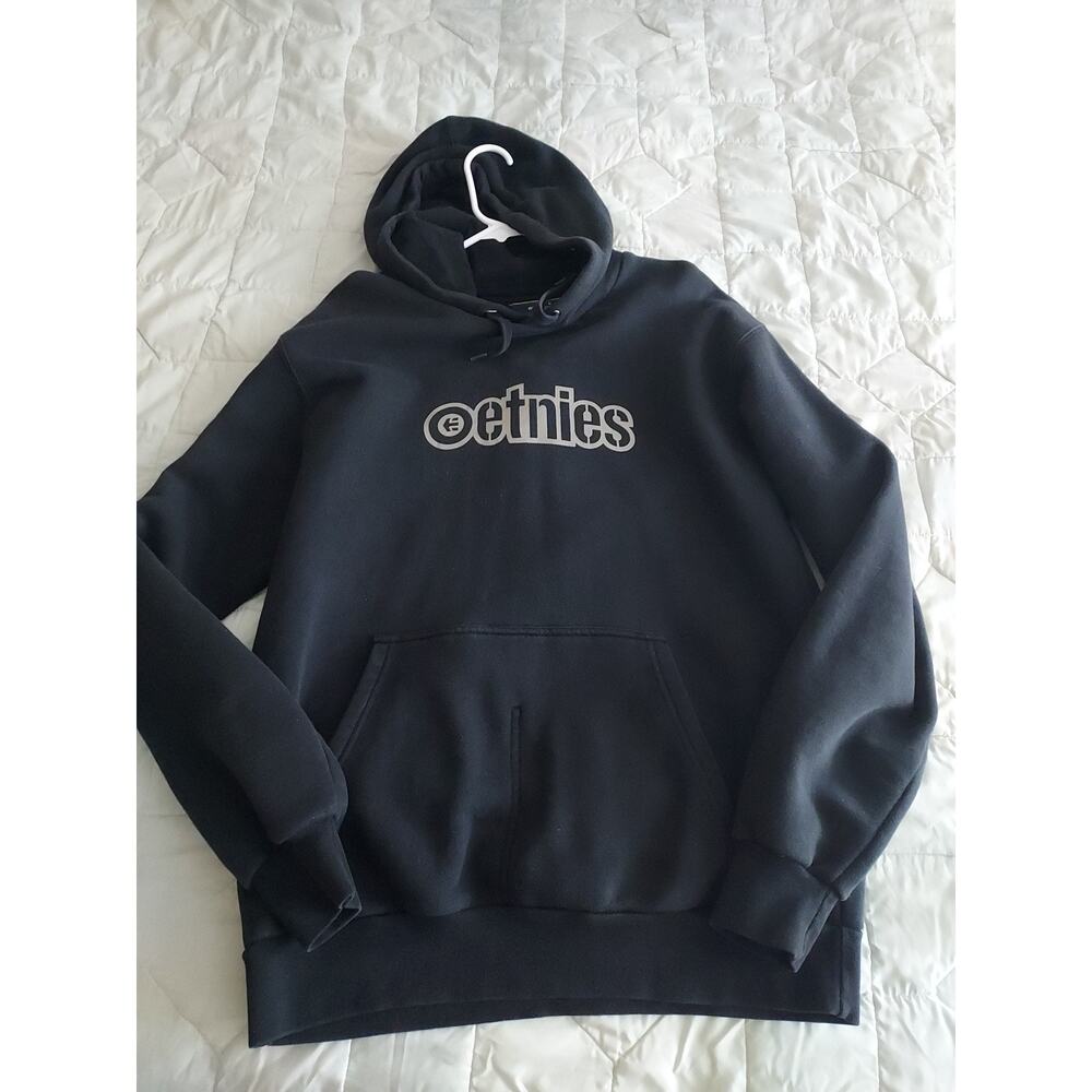 Etnies Sweatshirt Men Med oversized Heavyweight Hoodie VINTAGE 90's original EUC